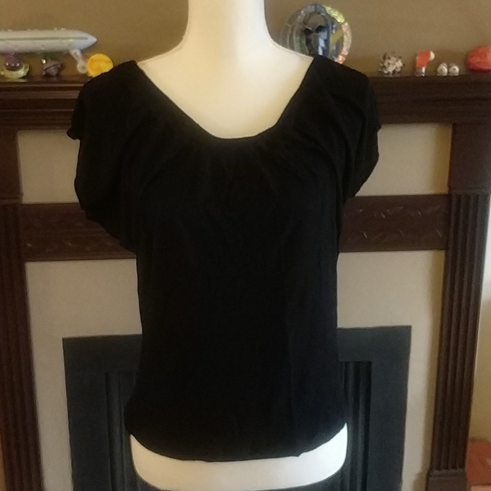 Banana Republic Flutter Sleeve Shirt S